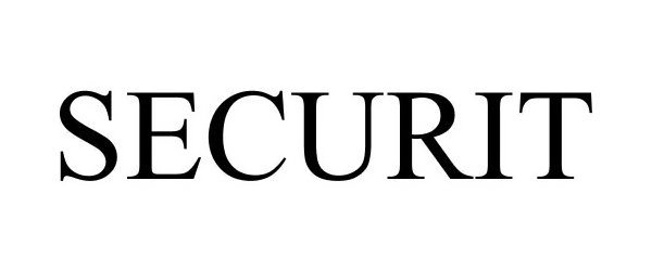 Trademark Logo SECURIT