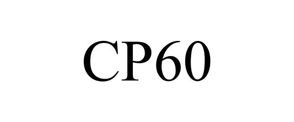 Trademark Logo CP60