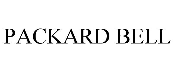 Trademark Logo PACKARD BELL