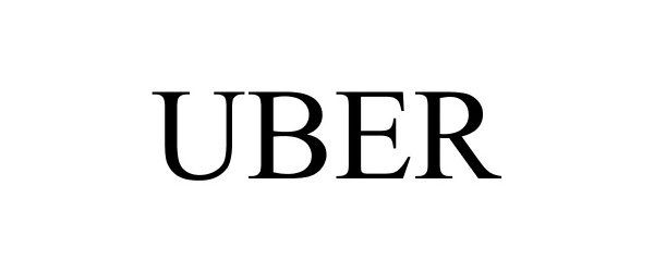 Trademark Logo UBER