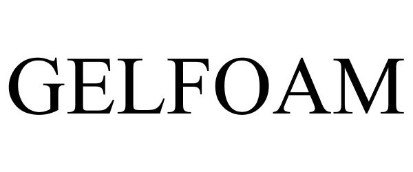 Trademark Logo GELFOAM