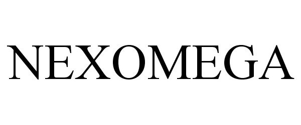 Trademark Logo NEXOMEGA