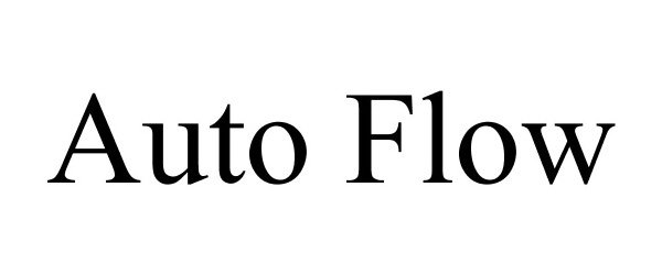 Trademark Logo AUTO FLOW