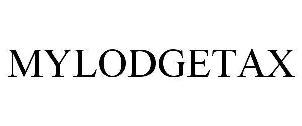 Trademark Logo MYLODGETAX