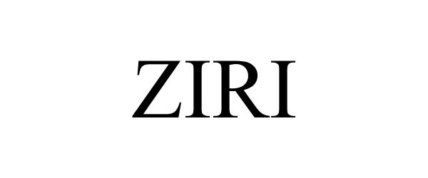  ZIRI