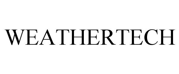 Trademark Logo WEATHERTECH