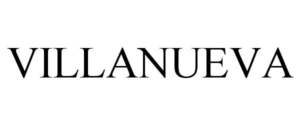 Trademark Logo VILLANUEVA