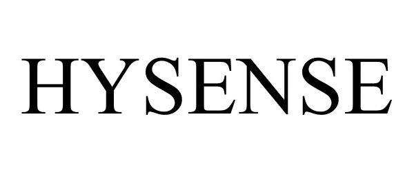 Trademark Logo HYSENSE