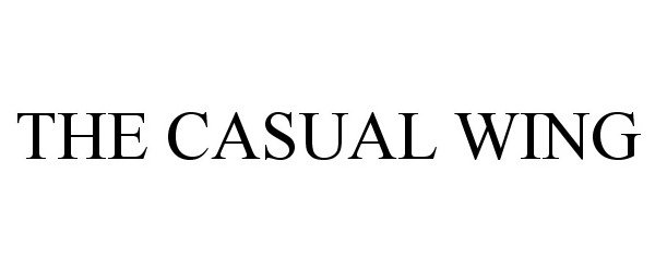  THE CASUAL WING