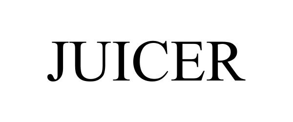 Trademark Logo JUICER