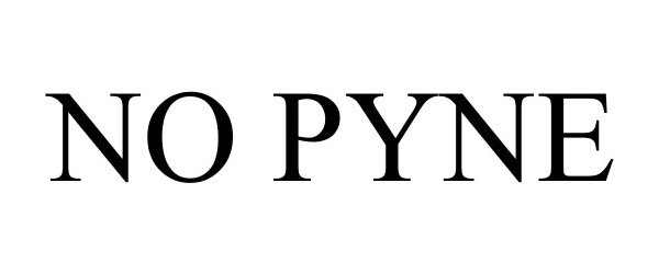 Trademark Logo NO PYNE