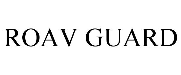 Trademark Logo ROAV GUARD