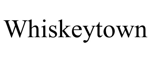 Trademark Logo WHISKEYTOWN