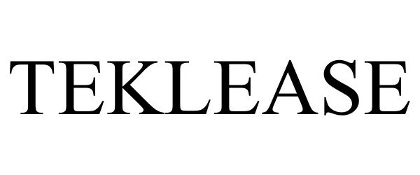  TEKLEASE