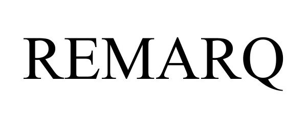 Trademark Logo REMARQ