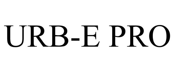 Trademark Logo URB-E PRO