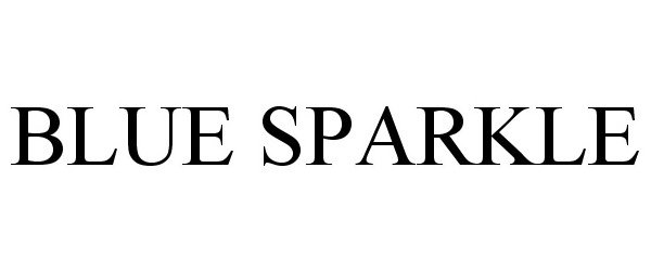 Trademark Logo BLUE SPARKLE