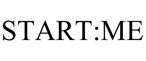 Trademark Logo START:ME