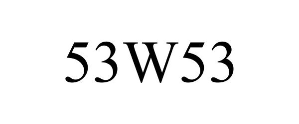 Trademark Logo 53W53