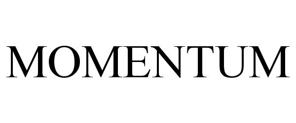 Trademark Logo MOMENTUM