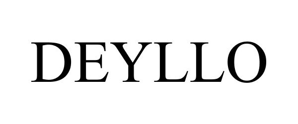 Trademark Logo DEYLLO