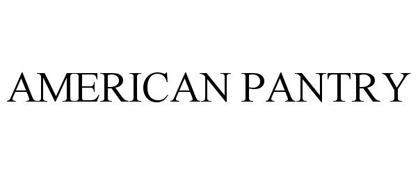  AMERICAN PANTRY