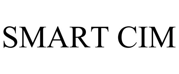Trademark Logo SMART CIM