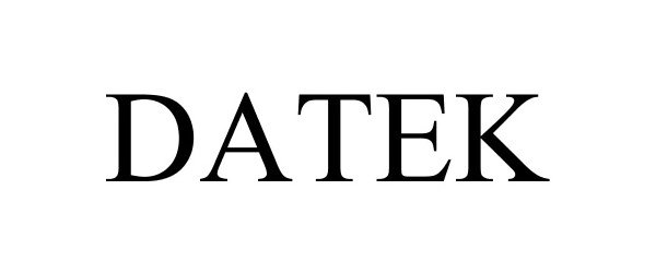 Trademark Logo DATEK
