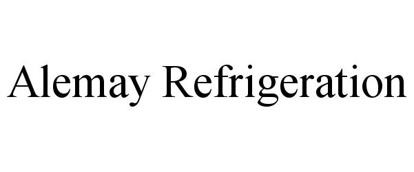  ALEMAY REFRIGERATION