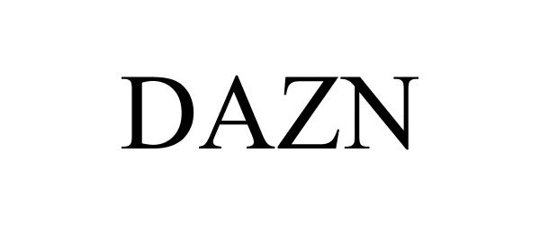Trademark Logo DAZN