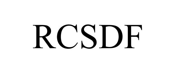 RCSDF