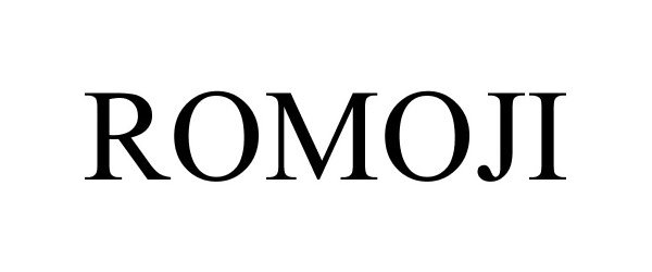 Trademark Logo ROMOJI