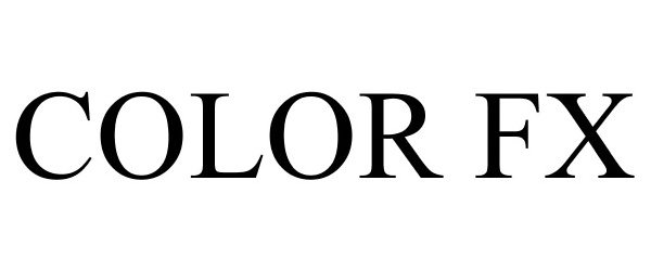 Trademark Logo COLOR FX