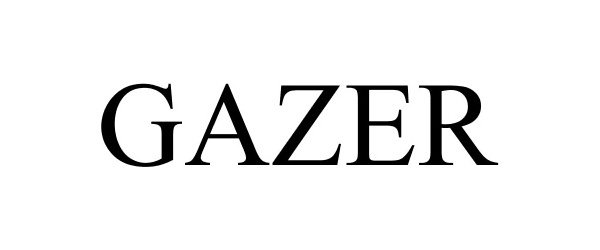 Trademark Logo GAZER