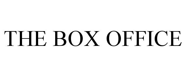 THE BOX OFFICE