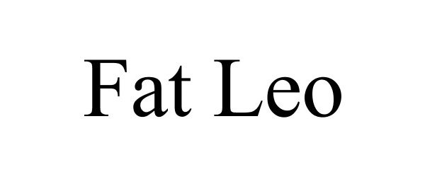 Trademark Logo FAT LEO