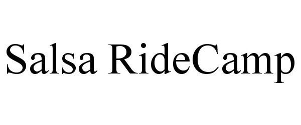 Trademark Logo SALSA RIDECAMP