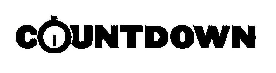 Trademark Logo COUNTDOWN