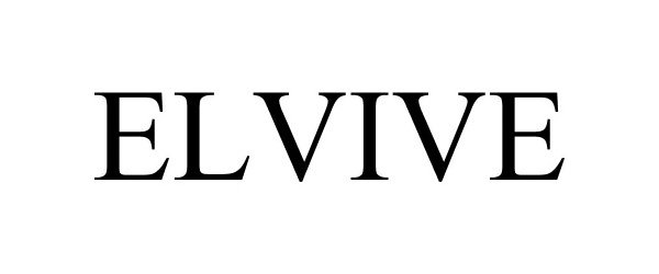 Trademark Logo ELVIVE