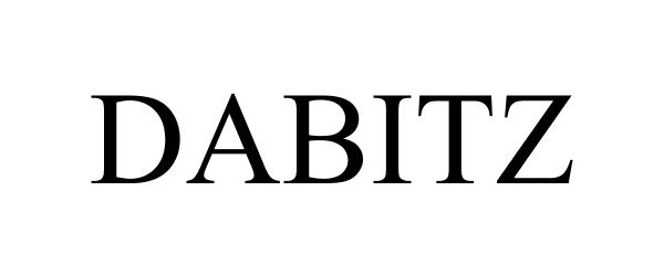 Trademark Logo DABITZ