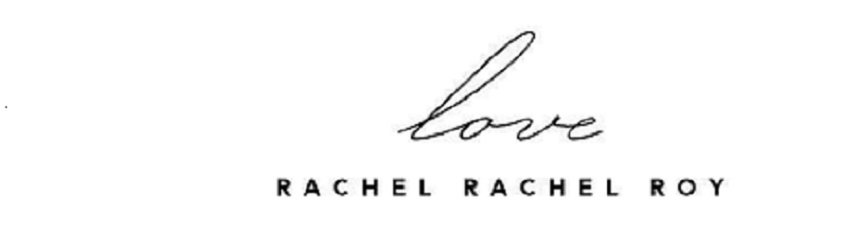 Trademark Logo LOVE RACHEL RACHEL ROY