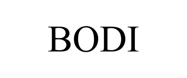 Trademark Logo BODI