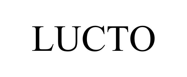 Trademark Logo LUCTO