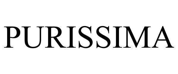 Trademark Logo PURISSIMA