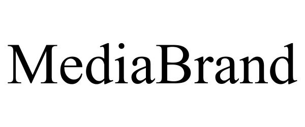 Trademark Logo MEDIABRAND