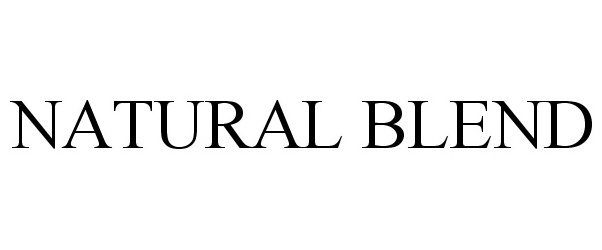 Trademark Logo NATURAL BLEND