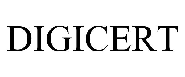 Trademark Logo DIGICERT