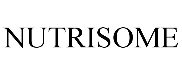 Trademark Logo NUTRISOME