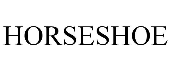 Trademark Logo HORSESHOE