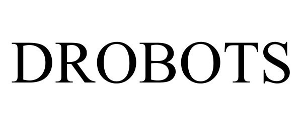 Trademark Logo DROBOTS
